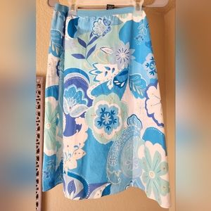 NewYork & Company Floral Skirt